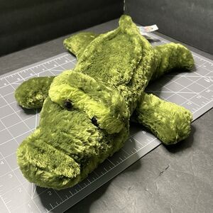 Mary Meyer Flip Flop Alligator Crocodile Closed Mouth Green 17" Plush Toy